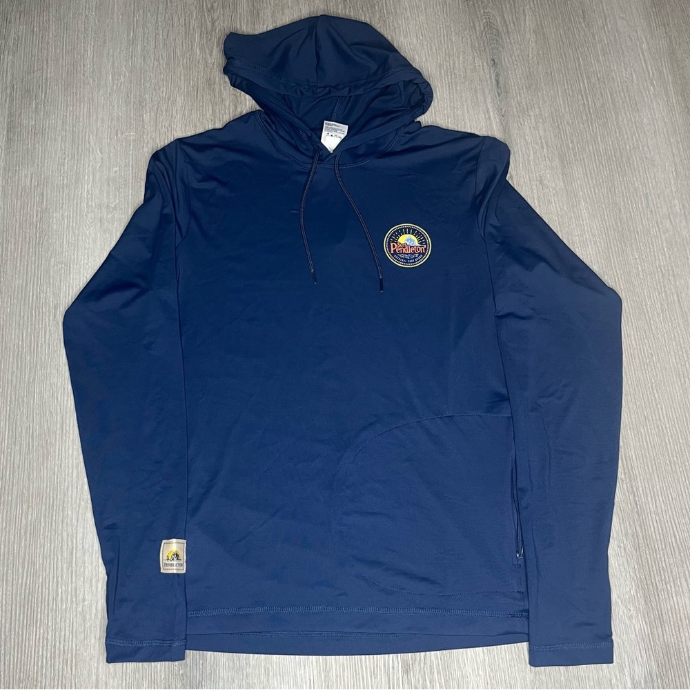 NWT Pendleton Surf Long Sleeve Hooded Sun Tee w/ Logo